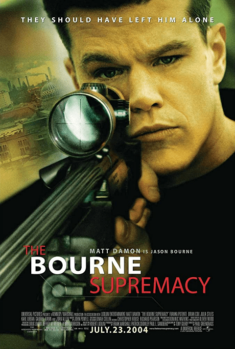 The Bourne 2 Supremacy (2004) สุดยอดเกมล่าจารชน - ดูหนังออนไลน