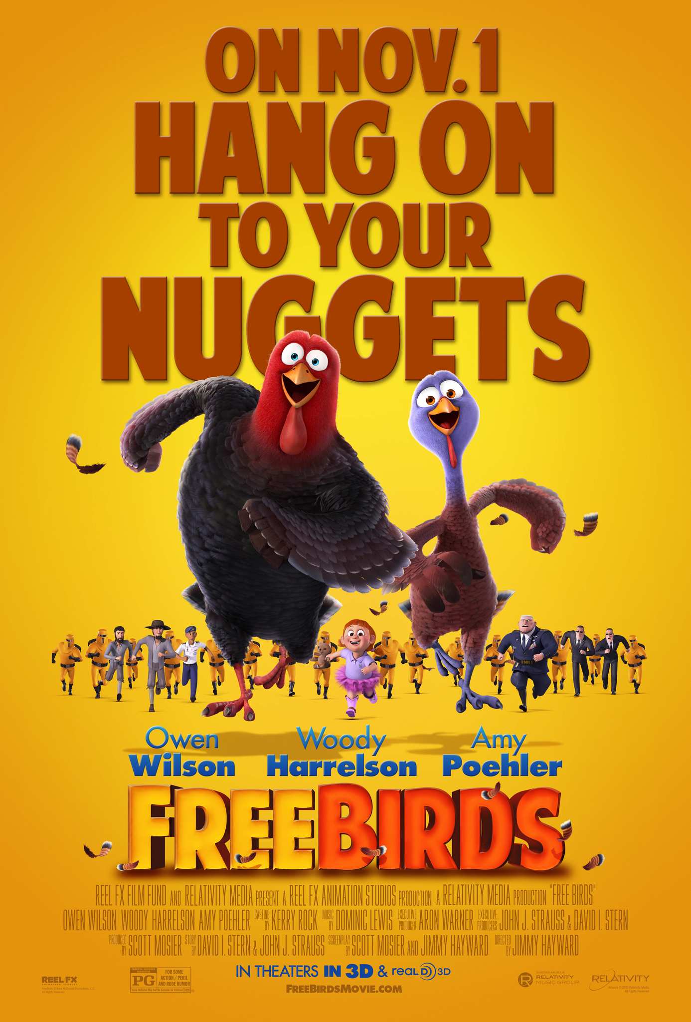 Free Birds (2013) เกรียนไก่ซ่าส์ทะลุมิติ - ดูหนังออนไลน
