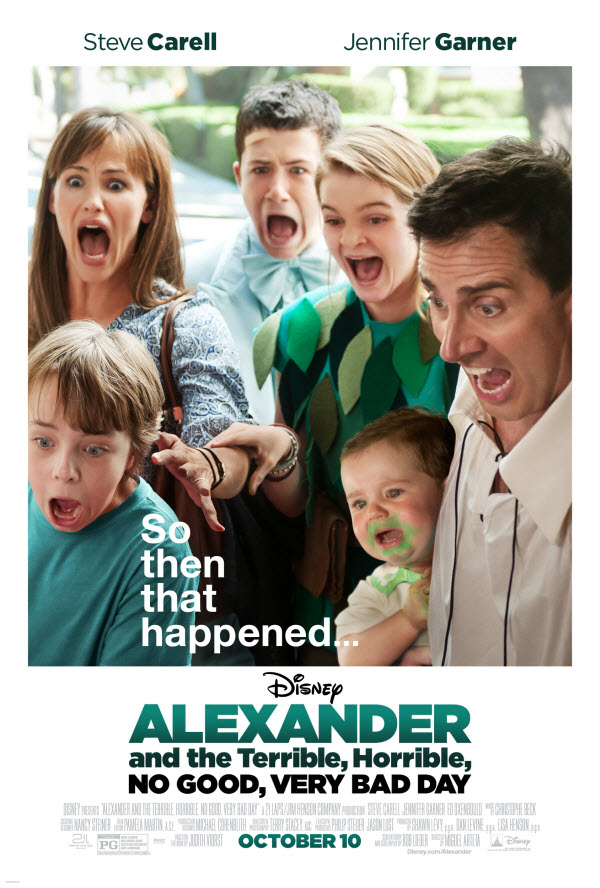 Alexander and the Terrible Horrible No Good Very Bad Day (2014) อเล็กซานเดอร์กับวันมหาซวยห่วยสุดๆ
