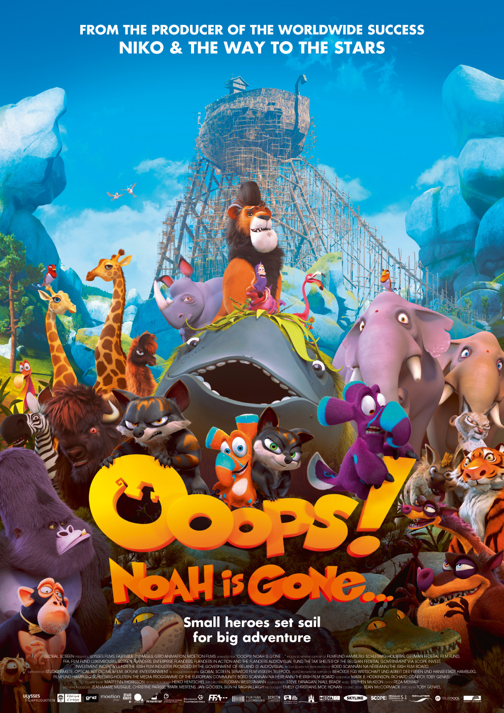 Ooops! Noah Is Gone (2015) ก๊วนซ่าป่วนวันสิ้นโลก - ดูหนังออนไลน