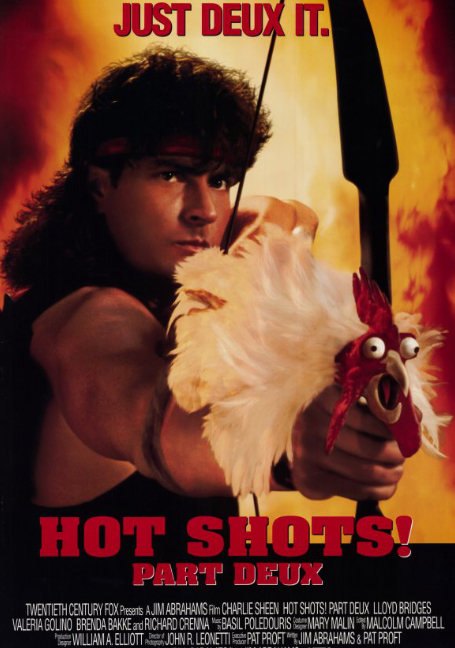 Hot Shots! Part Deux (1993) ฮ็อตช็อต 2 เสืออากาศจิตป่วน ตอน นักรบแรมเบอะสมองเลอะ - ดูหนังออนไลน